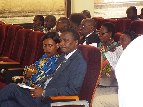 Le ministre d'Etat Ruberwa dans l'assistance