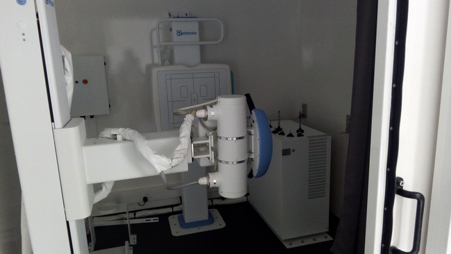 Vue partielle de l’Unité mobile