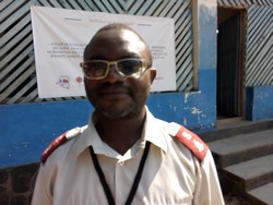 Major Godefroid Dumbu, Représentant Armée du Salut 