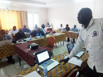 Le Facilitateur, M. Jean-Philippe DJOUF de la Caritas Sénégal