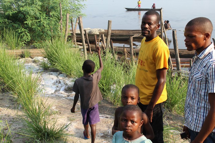 Une érosion de berge maintrisée par la Caritas et la communauté au quartier Moluwa-Lokele