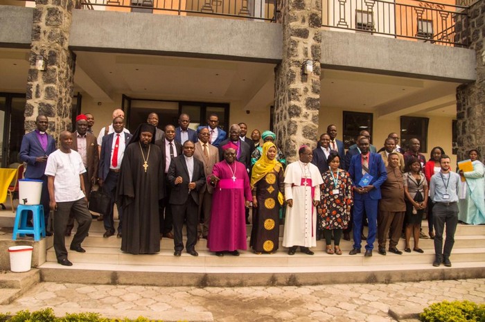 Photo de famille des Confessions Religieuses en Table Ronde à Goma