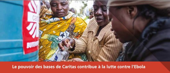 Des bénéficiaires de l'action de CI contre Ebola en RDC