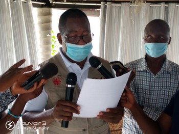Mr Boniface DEAGBO, Sec. Exécutif de Caritas Congo Asbl