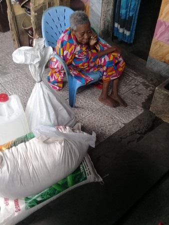 L’une des bénéficiaire du projet « CDP-COVID19 »