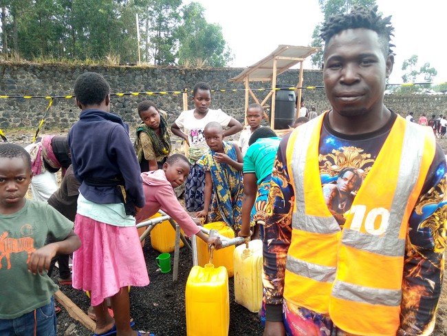 Mr Moïse, Surveillant au site Don Bosco de Caritas Goma