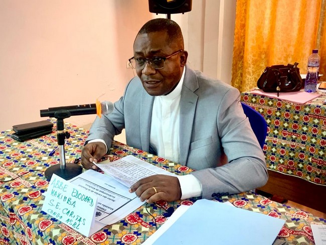 Abbé Edouard Makimba, SE Caritas Congo Asbl Abbé Edouard Makimba, SE Caritas Congo Asbl