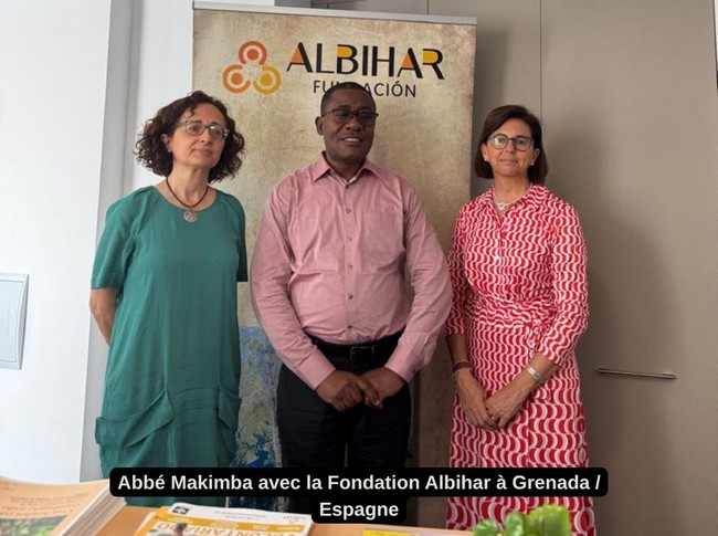 Abbé Makimba avec Fondation Albihar
